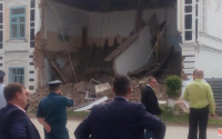 ЧП в Ишиме: обрушилось здание бывшего медицинского колледжа 