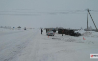 Две женщины погибли в ДТП на тюменской трассе: столкнулись «Мазда 6» и «ЗИЛ»