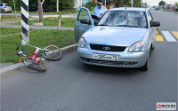 В аварии на Московском тракте пострадала семилетняя девочка 