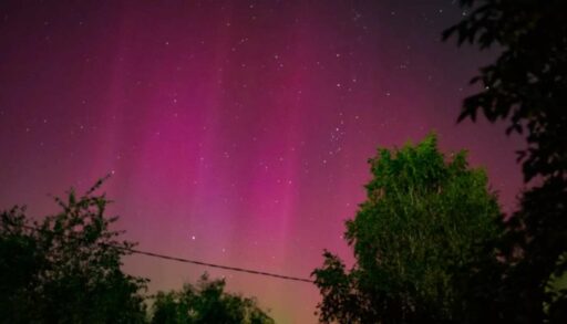 Ночью тюменцы наблюдали в небе редкое природное явления