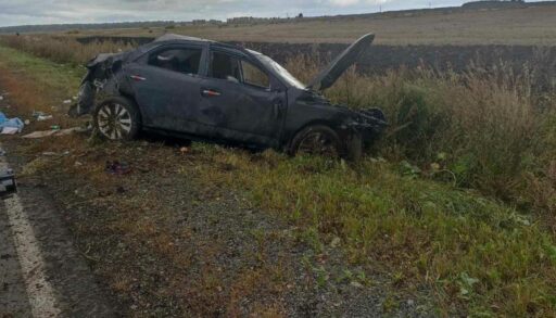 На тюменской трассе в Ишимском районе погибла 37-летняя пассажирка иномарки
