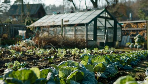 ИИ огород грядки почва дача теплица 2 freepik.com