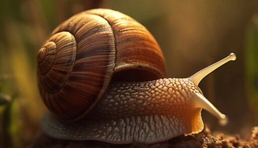 ИИ огород улитка виноградная freepik.com