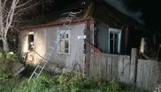 В тюменской деревне на пожаре погиб человек