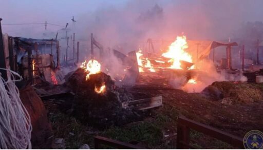 В Тюменской области сгорел жилой дом