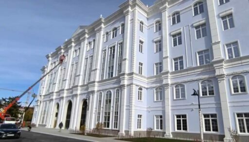 В новом корпусе ТюмГУ завершаются отделочные работы