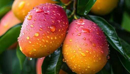 ИИ Еда манго сад дерево freepik.com