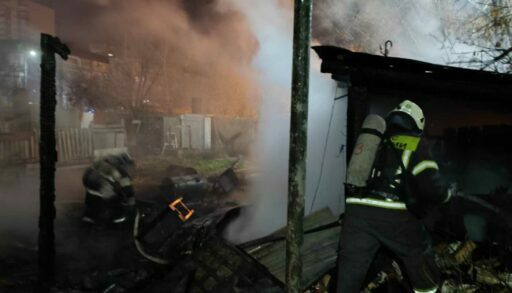 В результате ночного пожара в Тюмени погиб человек