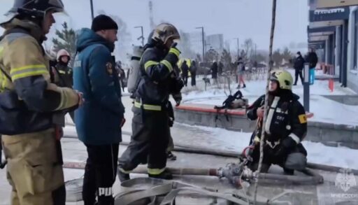 На пожаре в многоэтажке в Тюмени пострадал ребенок