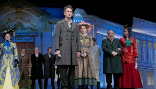 Фрагмент спектакля в театре "Ленком"