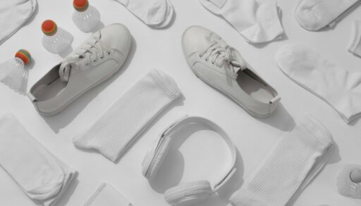 белые вещи на белом фоне