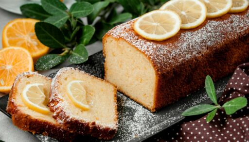 Кекс с лимоном