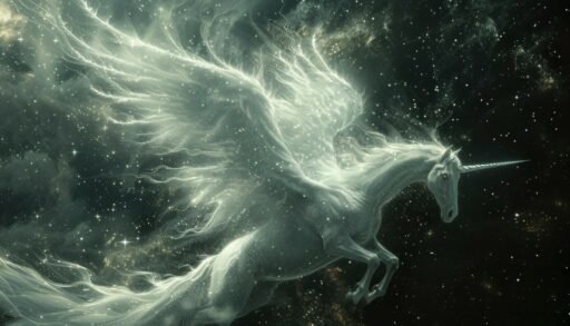 Единорог с крыльями