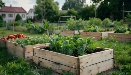 Красивые грядки на огороде