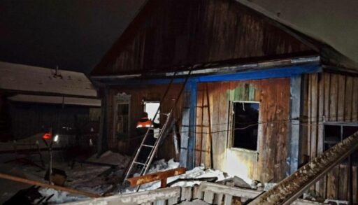 В тюменском селе на пожаре погиб человек