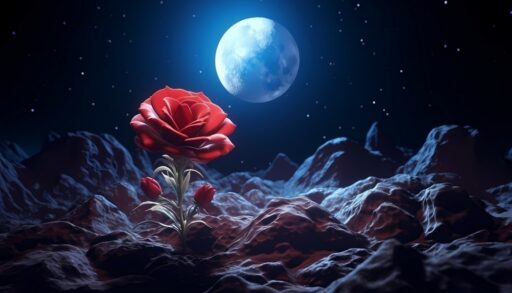 Роза под Луной