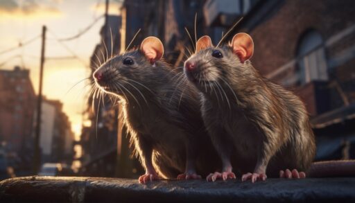 Две серые крысы