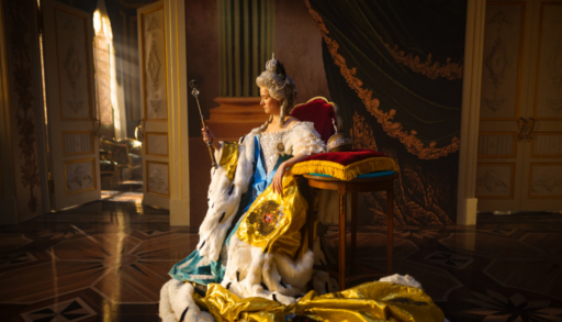 Императрица Екатерина Великая на троне