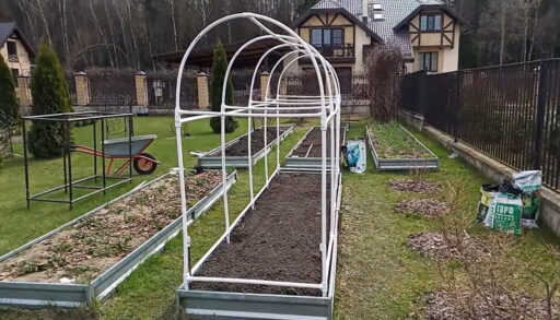 Теплица из труб ПВХ