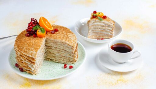 торт тирамису из блинов