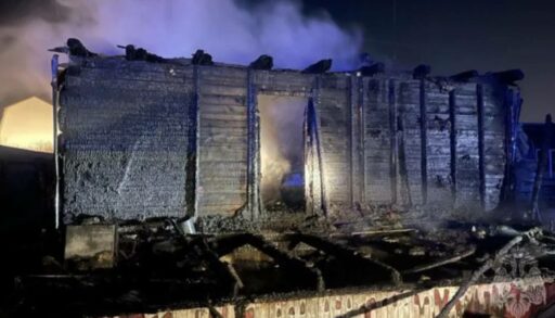 В Тюмени в дачном поселке на пожаре погиб человек