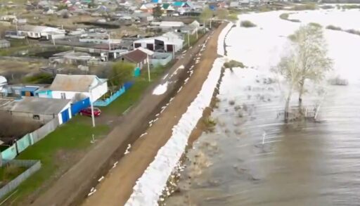 В реке Ишим вода превысила опасный уровень на 15 см