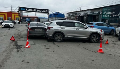 Два ребенка пострадали в ДТП в Тюмени за день