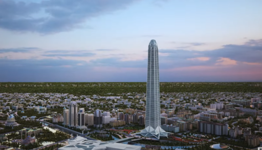 Проект небоскреба "Ахмат тауэр"