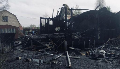 За неделю в пожарах в Тюменской области погиб 1 человек, двое получили травмы