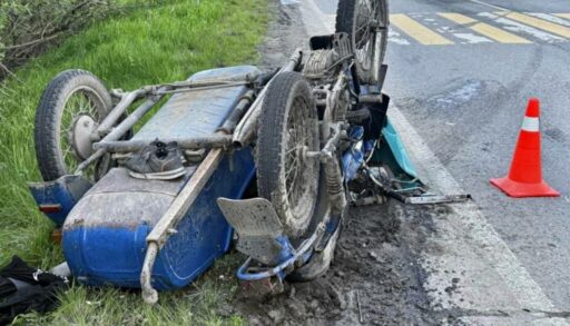 Под Тюменью столкнулись 14-летний подросток на мотоцикле и БМВ