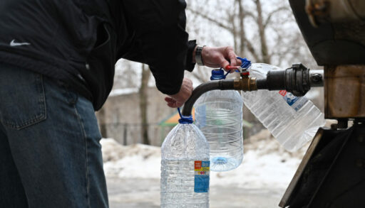 Водовозка, емкости для воды