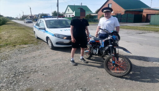 За день в Тюменской области задержаны три подростка на мопедах