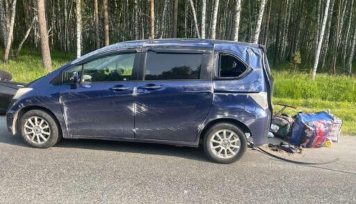 Семья северян попала в ДТП на тюменской трассе