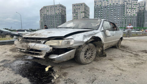 Под Тюменью перевернулась «Тойота»