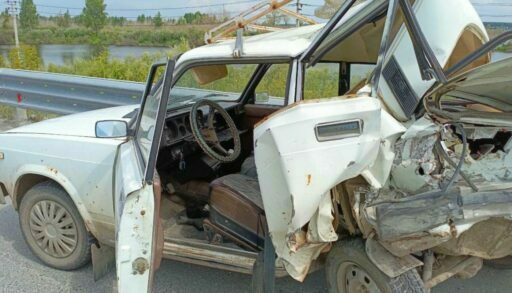 На окружной дороге Тюмени в ДТП погиб водитель ВАЗ 2105