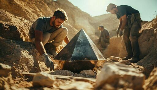 Группа археологов проводит раскопки