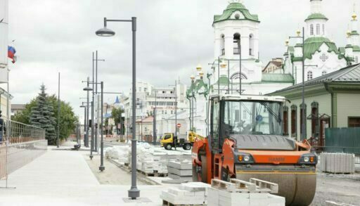 Движение по обновленной ул. Ленина в Тюмени откроют 17 июля
