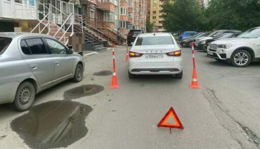 В тюменском дворе сбили 8-летнего мальчика