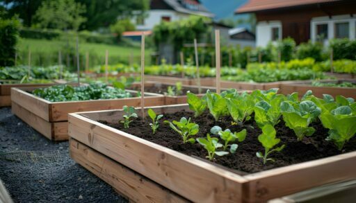 деревянные высокие грядки