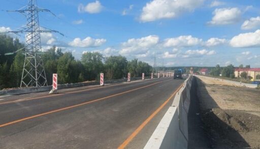 Под Тюменью запустили движение по путепроводу