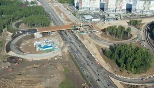 Развязку на Московском тракте в Тюмени достоят уже до конца года