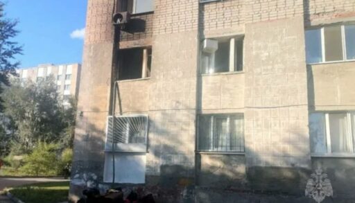 В тюменской многоэтажке в пожаре погиб человек