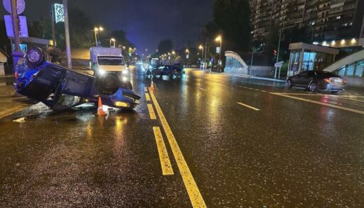 В центре Тюмени в ДТП погиб молодой "Лады"