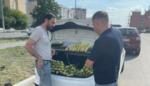 Более полутонны овощей и фруктов изъяли с улиц Тюмени