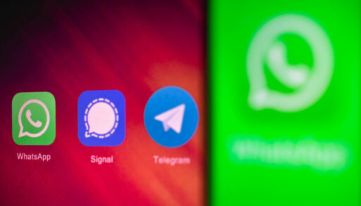 Иконки Telegram и WhatsApp