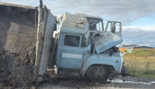 Под Тюменью произошло массовое ДТП с двумя грузовиками