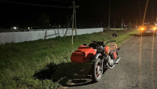 В тюменском селе инспекторы ГИБДД задержали школьника на мотоцикле