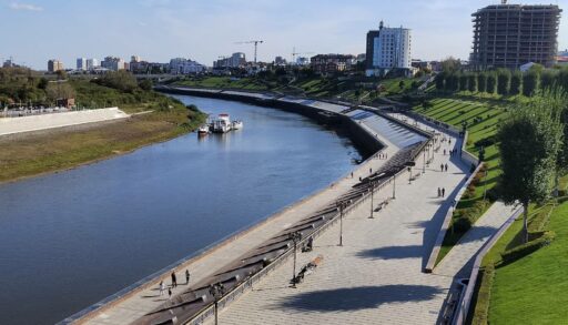 Четыре участка тюменской набережной сдадут в аренду