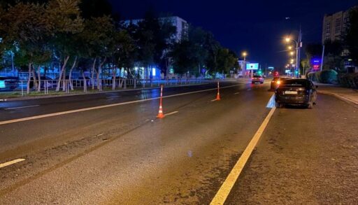 Ночью в Тюмени насмерть сбили женщину-пешехода