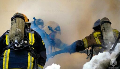 В тюменском селе сотрудники МЧС на пожаре спасли 123 коровы